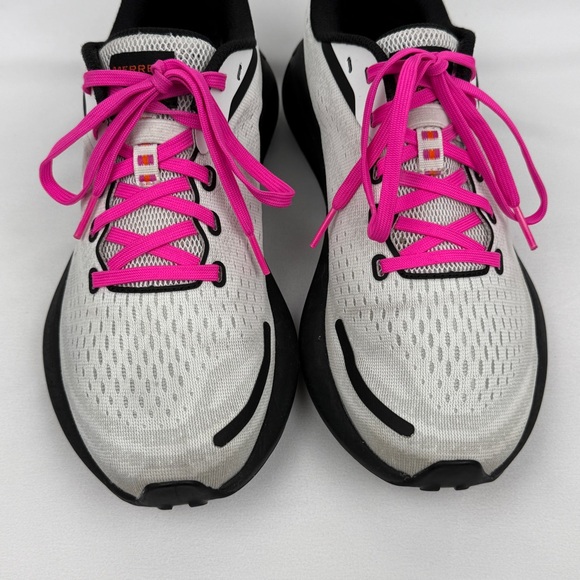 Merrell Morphlite Womens Running Shoes White Pink Mesh Cushioned Sz 8 J068230 - Picture 4 of 13